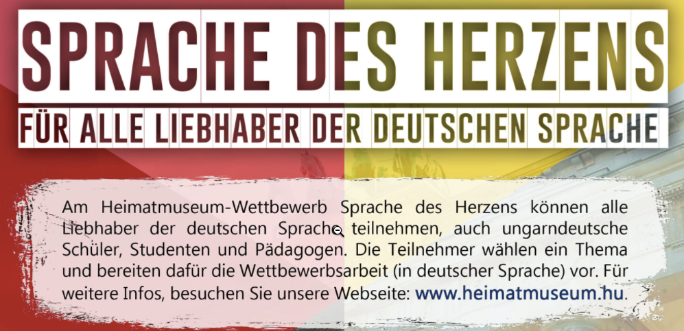 Ein Wettbewerb für die Liebhaber der deutschen Sprache! Ein Wettbewerb für die Liebhaber der deutschen Sprache!